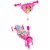 Huffy® Pink Disney Princess Electrolight 3-Wheel Scooter Perspective: front