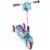 Huffy Frozen 2 Electrolight 3-Wheel Scooter - Blue/Purple Perspective: front