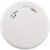 First Alert Sealed Battery Photoelectric Slim Round Smoke Alarm Perspective: front