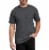 Dickies Men’s Heavyweight Short Sleeve T-Shirt - Charcoal Perspective: front