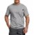 Dickies Men’s Heavyweight Short Sleeve T-Shirt - Heather Gray Perspective: front