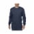 Dickies Men's Heavyweight Long Sleeve Crew Neck T-Shirt - Dark Navy Perspective: front