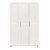 Camberly Framed 3 Door Wardrobe, Ivory Oak Perspective: front