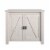 Farmington Litter Box Enclosure, Ivory Pine Perspective: front