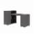 Camberly Hobby and Craft Desk with Storage Cabinet, Graphite Gray Perspective: front