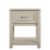 Sierra Ridge Levi Kids’ Nightstand, Light Walnut Perspective: front