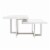 Brielle Coffee Table, Marble Perspective: front