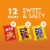 Keebler® Cookies and Cheez-It® Crackers Sweet & Salty Variety Snack Pack Perspective: front