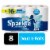 Sparkle Modern White Paper Towels Perspective: front