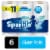 Sparkle Pick-A-Size Modern White Paper Towels Perspective: front