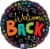 Back to School Welcome Back Helium Filled Balloons Perspective: front