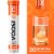 VOOST Blood Orange Flavor Effervescent Vitamin Drink Tablet Perspective: front