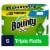 Bounty Triple Roll Select-A-Size White Paper Towels Perspective: front