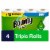 Bounty Select-A-Size Paper Towels, 4 Triple Rolls, White, 135 Sheets Per Roll Perspective: front
