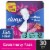 Always Radiant Feminine Pads for Women, Size 3 Heavy, with Wings, Light Clean Scent Perspective: front