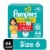 Pampers Swaddlers 360 Pull-On Diapers, Size 6 (35+lbs) Perspective: front
