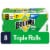 Bounty Paper Towels Select-A-Size White, 8 Triple Rolls, 123 Sheets Per Roll Perspective: front