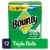 Bounty Paper Towels Select-A-Size White, 12 Triple Rolls, 123 Sheets Per Roll Perspective: front
