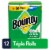Bounty Paper Towels Select-A-Size White, 12 Triple Rolls, 123 Sheets Per Roll Perspective: front