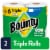 Bounty Paper Towels Select-A-Size White, 2 Triple Rolls, 123 Sheets Per Roll Perspective: front