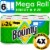 Bounty Paper Towels Select-A-Size White, 6 Mega Rolls, 164 Sheets Per Roll Perspective: front