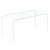 Panacea Medium White Helper Shelf Perspective: front