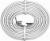 GE Telephone Line Cord - White Perspective: front