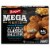 Banquet® Mega Meats Original Classic Boneless Chicken Strips & Spicy Mac & Cheese Frozen Meal Perspective: front