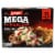 Banquet Mega Meal Creamy Provolone Salisbury Steak Frozen Meal Perspective: front
