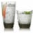 Libbey Classic Smoke 16-Piece Tumbler and Rocks Glass Set Perspective: front