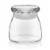 Libbey Vibe Mini Glass Jars with Lids Set Perspective: front