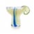 Libbey Blue Ribbon Stemless Margarita Glasses Set Perspective: front