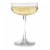 Libbey Paneled Coupe Cocktail Glasses Set Perspective: front