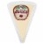 Bel Gioioso Asiago Cheese Wedge Perspective: front
