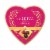Godiva Assorted Belgium Chocolate Heart Valentine Candy Gift Box Perspective: front