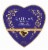 Godiva® Goldmark Assorted Dark Chocolate Heart Box Valentine Candy Perspective: front