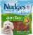 blue Buffalo Nudges Natural Jerky Cuts with Real Chicken Adult Dog Treats Perspective: front