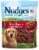 Blue Buffalo Nudges Grillers Real Beef Natural Dog Treats Perspective: front