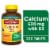 Nature Made® Calcium with Vitamin D3 600mg Tablets Perspective: front