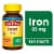 Nature Made® Iron Tablets 65mg Perspective: front