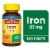 Nature Made® Iron Tablets 65mg Perspective: front
