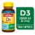 Nature Made® 25mcg Vitamin D3 Softgels Perspective: front
