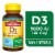 Nature Made® Extra Strength Vitamin D3 Softgels Perspective: front