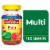 Nature Made® Orange Cherry and Mixed Berry Adult Multi-Vitamin Gummies Perspective: front
