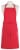 Now Designs Red Unisex Kitchen Apron with Adjustable Straps Perspective: front