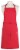 Now Designs Red Unisex Kitchen Apron with Adjustable Straps Perspective: front