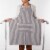 Now Designs Red Stripe Unisex Kitchen Apron with Adjustable Strap Perspective: front