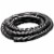 Gardner Bender® 1/2 In. Dia. x 7 Ft. L. Polyethylene Black Split Flex Tubing Perspective: front