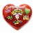 Warheads Sour Heart Scrambler Spray Candy Perspective: front