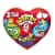 Warheads® Sour Scrambler Assorted Sour Valentine Candy Heart Perspective: front